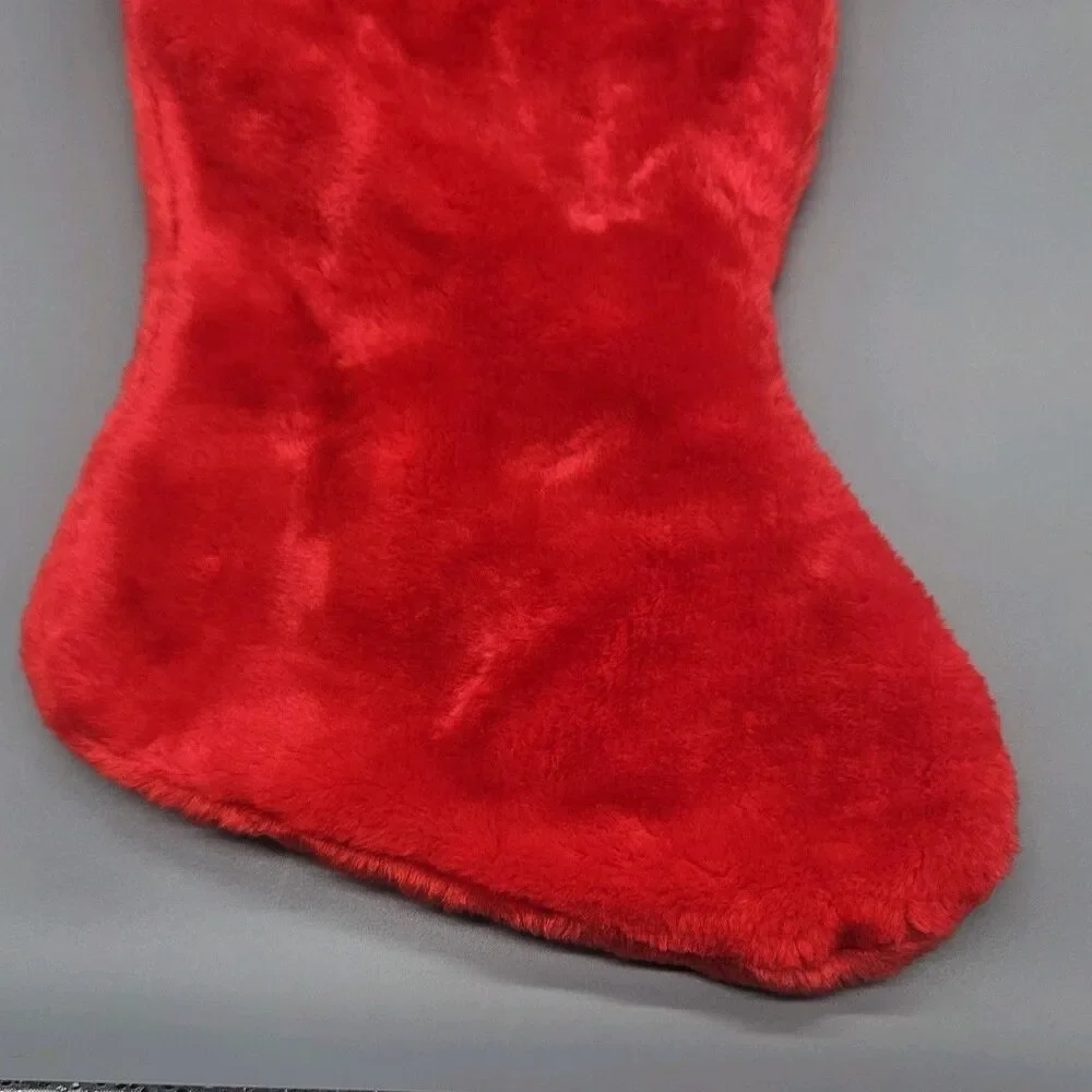 Vintage 1991 3D Daffy Duck Looney Tunes Plush Christmas Cartoon Stocking 25